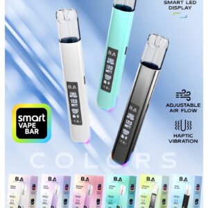 B.A一代主機|可調式LED顯示屏可發光煙桿 適配一代煙彈#台灣爆款#